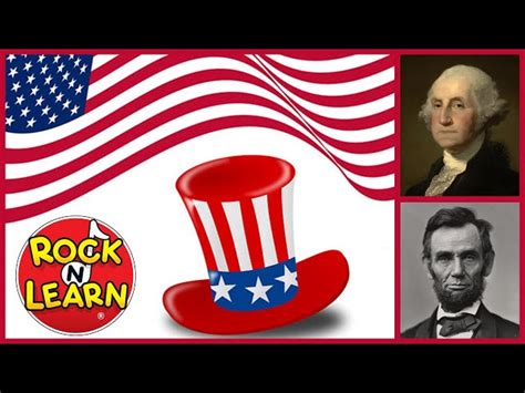 Celebrate Presidents Day Songs - Learn the Presidents - Rock N Learn - Videos For Kids