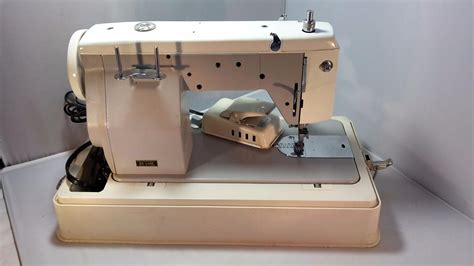 Vintage Morse Sewing Machine Deluxe ZigZag 876-TW, Fully Tested, Free S&H | #1856654729