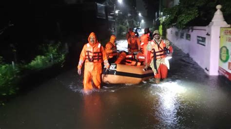 Cyclone Michaung: Chennai, nearby districts lashed by over 25 cms of rain; airport arrivals ...