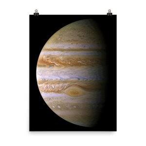 Portrait of Jupiter From Cassini Poster Print - Etsy