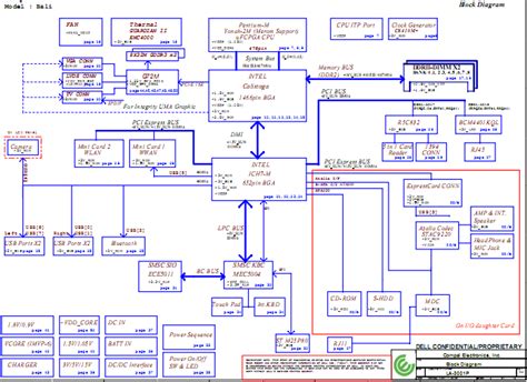 DELL XPS M1210 laptop schematic diagram - Laptop Schematic