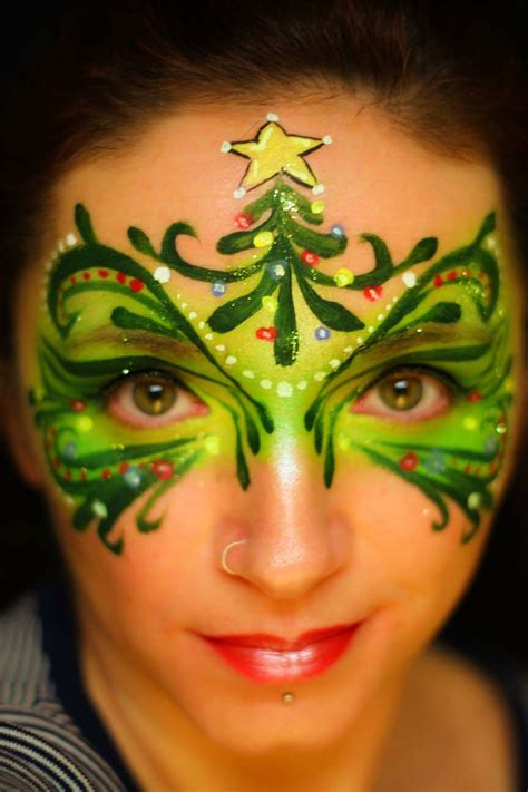 Zuzanna Nowicka | Christmas face painting, Face painting, Face painting designs