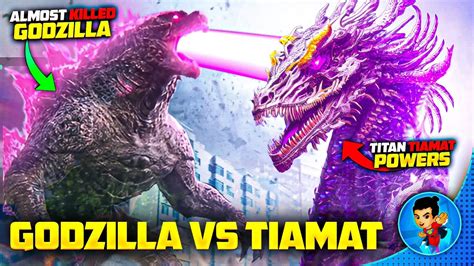 Titanus Tiamat Almost KILLED Godzilla || Godzilla Vs Titan TIAMAT ...