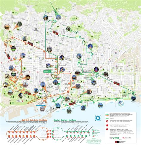 Barcelona Spain Map Of Attractions – The World Map