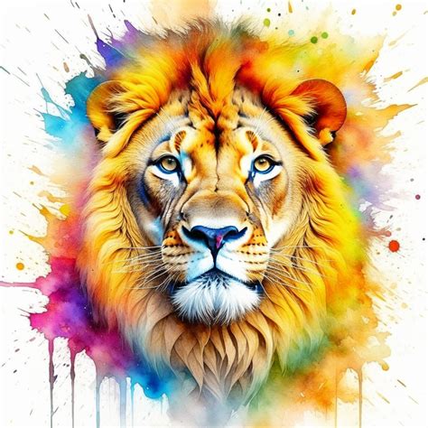 Lion Digital Art Lions Clipart 10 High Quality Jpgs Digital Download AI ...