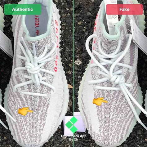 Real Vs Fake Yeezy Boost 350 V2 Blue Tint - How To Spot A Fake - Legit ...