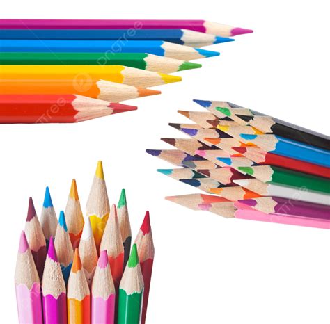 Pencils Hobbies Art Paint, Hobbies, Rainbow, Set PNG Transparent Image and Clipart for Free Download