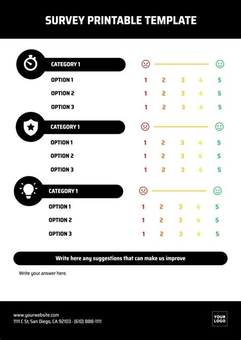 Create Your Own Printable Survey Free - FREE PRINTABLE TEMPLATES