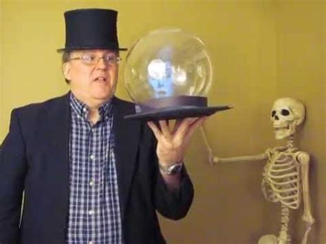 See how to make Haunted Crystal Ball Halloween Prop on Instructables.com | Halloween props ...