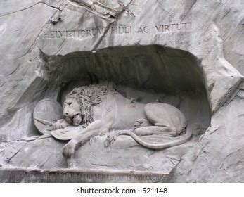 Lion Monument Lucerne Stock Photo 521148 | Shutterstock