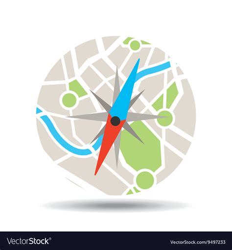 Gps service design Royalty Free Vector Image - VectorStock