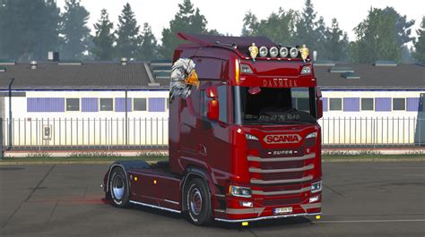 Changeable metalic skin for Scania S Hight - ETS2 mods | Euro truck simulator 2 mods - ETS2MODS.LT