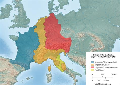 Carolingian Empire - World in maps