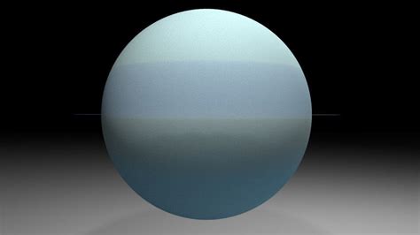 Planet Uranus - 3D Model by Xtreme Studio