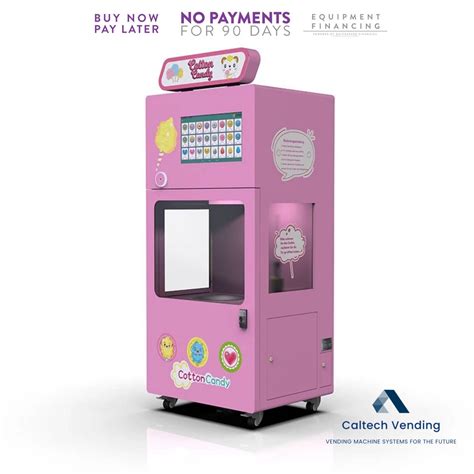 Automatic Cotton Candy Machine | Automatic Custom Vending Machine - Snack & Food Machines