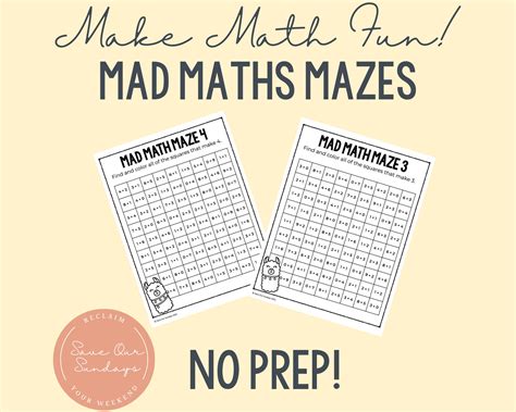 Cool Math Maze Games - Etsy