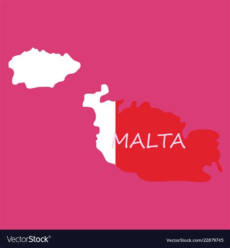 Flag Map Of Malta Free Vector Maps Map Vector Vector Free Map | Images and Photos finder