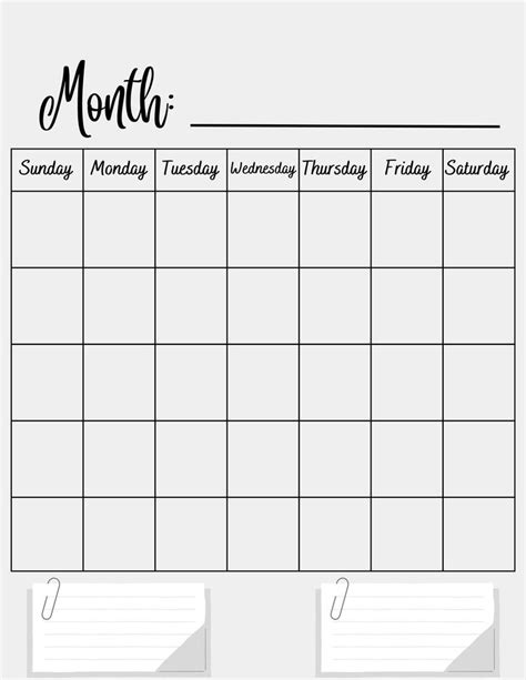 Minimalist Calendar | Calendar printables, Monthly calendar printable ...