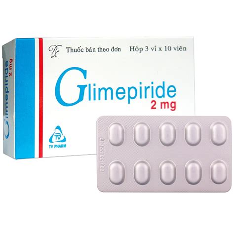 Công dụng thuốc Glimepiride 2mg | Vinmec