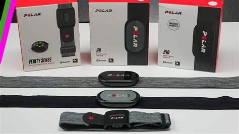 Polar H10 vs H9 vs Verity Sense // Polar Heart Rate Monitor In-Depth Comparison - YouTube