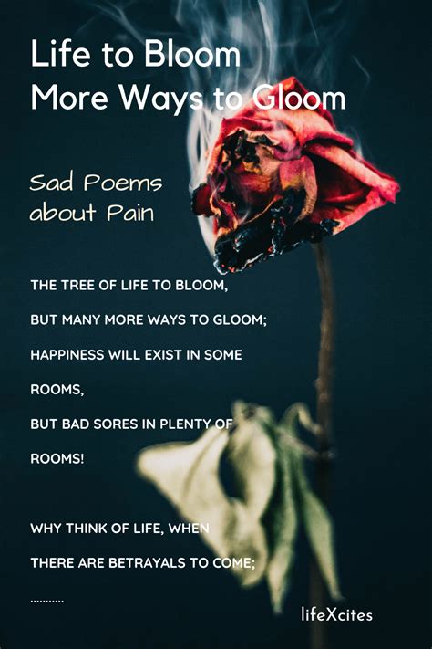 Sad Poems About Life