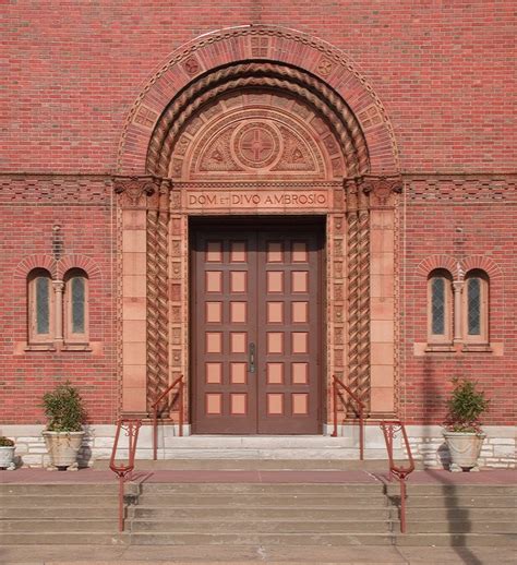 Rome of the West: Photos of Saint Ambrose Church, in Saint Louis, Missouri