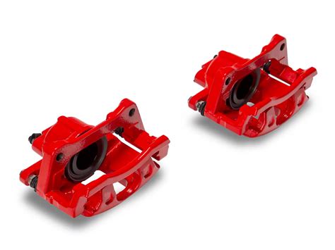 C&L Jeep Wrangler Performance Front Brake Calipers; Red J178639 (07-18 Jeep Wrangler JK) - Free ...