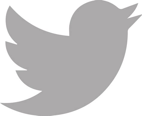 Download Retail Store Painting Twitter - Twitter Logo Vector Grey ...