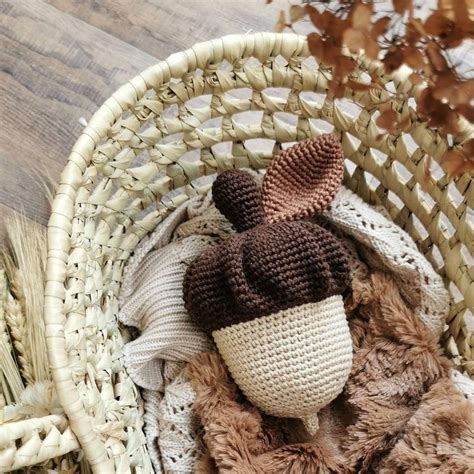 Acorn Crochet Crochet Pattern PDF in English US Terms - Etsy