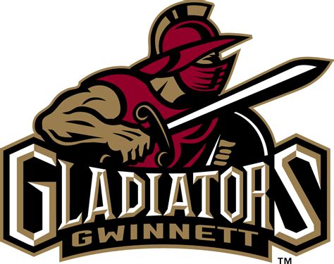 Gwinnett Gladiators Primary Logo | Gladiator, Sport hockey, ? logo