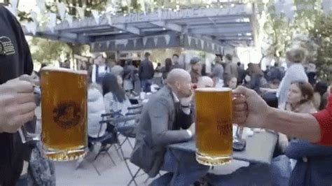 Beer Cheers GIF - Beer Cheers Toast - Discover & Share GIFs