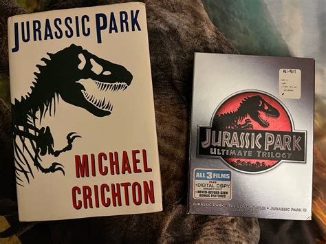 Jurassic Park movie and novel book by PeteDRaptor on DeviantArt