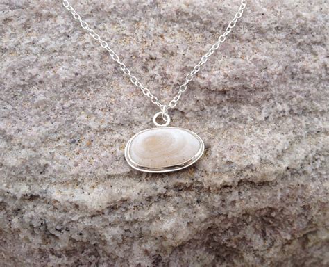 Shell Necklace, White Limpet Shell Necklace, Boho Beach Shell Necklace ...