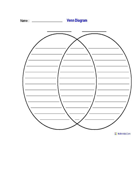 40+ Free Venn Diagram Templates (Word, PDF) ᐅ TemplateLab