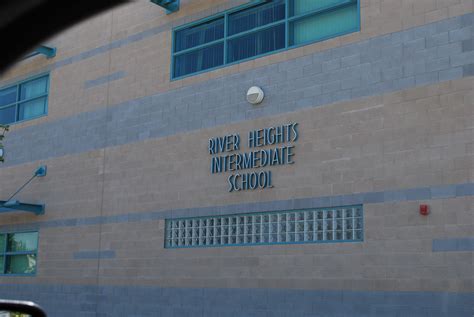 River Heights Intermediate School Entrance Sign in Eastvale, California