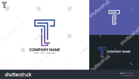 Logo Letter T All Elements On Stock Vector (Royalty Free) 1607795251 | Shutterstock