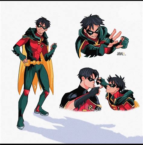 Robin - Damian Wayne | Personajes de dc comics, Superhéroes dc ...