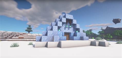 Minecraft Ice House Ideas and Design