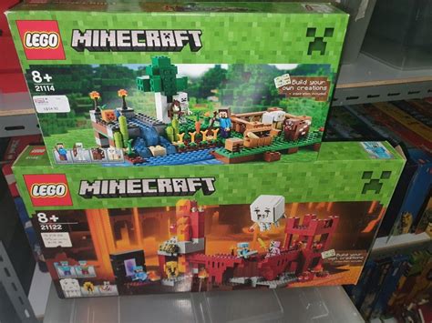 Lego Minecraft 21114 And 21122, Hobbies & Toys, Toys & Games on Carousell