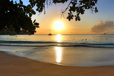 Breathtaking Sunset at Anse Lazio, Praslin