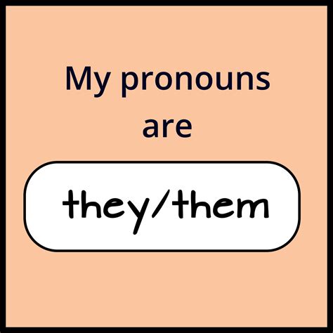 My Pronouns They Them Orange Badge Free Stock Photo - Public Domain Pictures