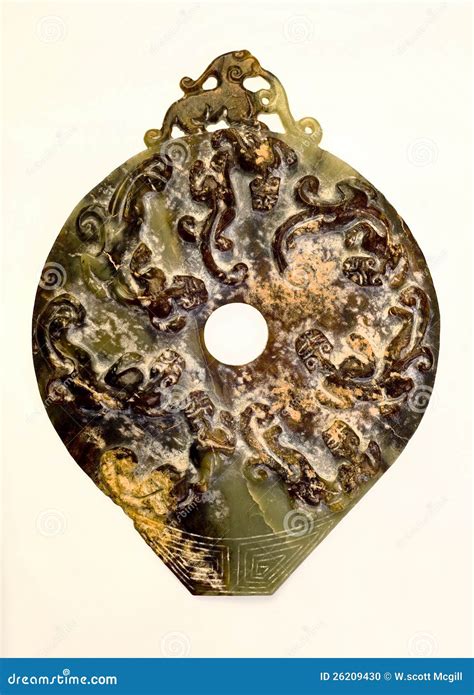 Chinese Antique Jade. stock photo. Image of jade, historical - 26209430