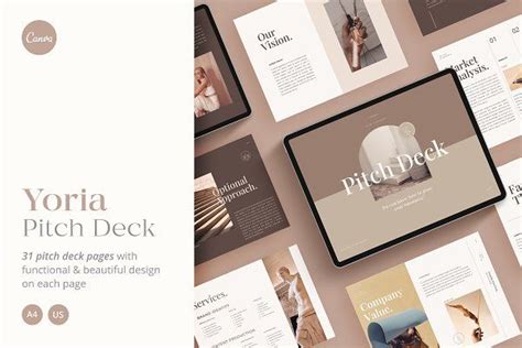 Canva Pitch Deck Templates | Yoria