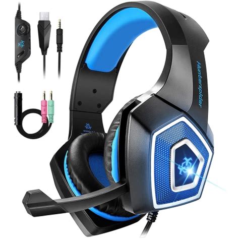 Gaming Headset w/Mic for Xbox One, PS5, PS4, PC, Nintendo Switch ...