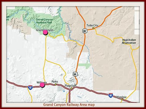 Grand canyon railway group area map | For Grand canyon railw… | Flickr