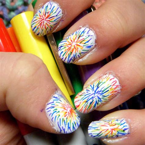 Tie Dye Nails: 5 Amazing Arts + How to Do Them Easily – NailDesignCode