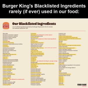 Burger King Ingredients Finally Revealed in the Whopper, Fries, and ...