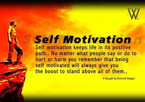 Wisdom Words: Self motivation