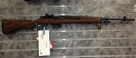 Springfield Armory M1A Loaded Walnut Rifle with National Match Barrel