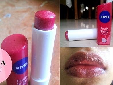 Nivea Fruity Shine Lip Balm Cherry: Review, Swatches, Price